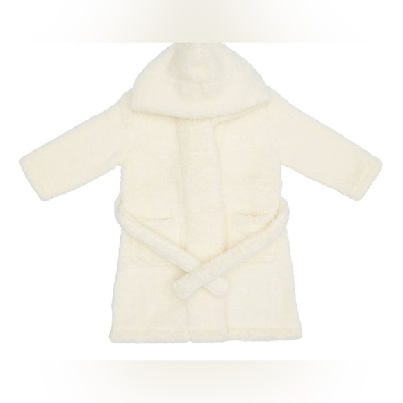 Pottery Barn Kids Sherpa Ivory Robe - Picture 1 of 7